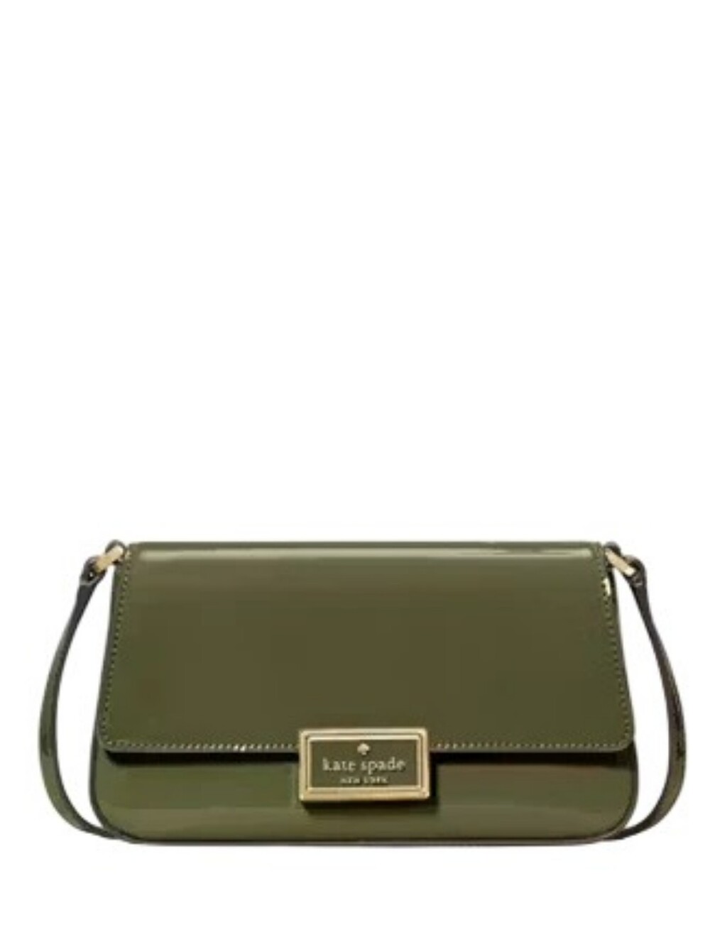 Kate Spade New York Reegan Patent Mini Flap Crossbody